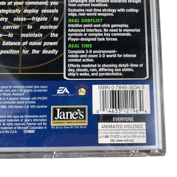 Jane’s Combat Simulations Fleet Command Real Time Naval Strategy Computer Game E - Picture 12 of 16